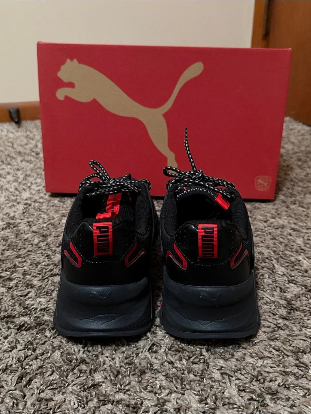 Puma Pacer+ 'Black Red Sneakers Men’s